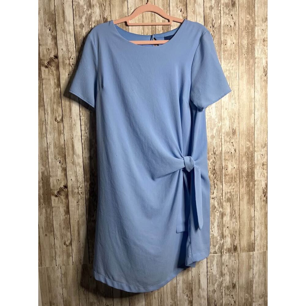 Blueโ Skies Side Tie Dress in Soft Blue ๐โจ
